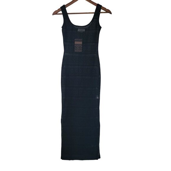 Thatssofetch Lace Maxi Dress Size XS/S Sterling Black Bodycon Sexy NWT - Picture 1 of 10